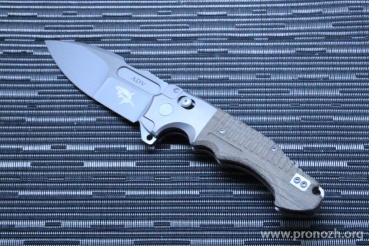   Andre de Villiers BullShark Titanium Inlay Micarta