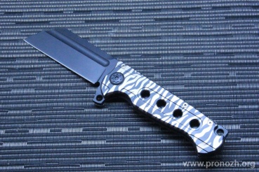 �������� ��� Andre de Villiers Large Butcher Camo, Titanium Handle,Black Blade, S35VN Steel
