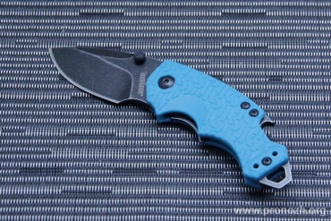    Kershaw  Duojet, 8Cr13MoV Steel, BlackWashed Blade, Teal GRN Handle