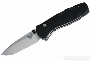    Benchmade  Mini Barrage, 154CM Steel, Satin finish Blade, Valox Handle