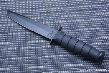  KA-BAR  Short Tanto  Fighting/Utility, Black Blade, Combo Edge
