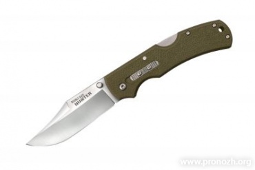   Cold Steel  Double Safe Hunter, 8Cr13MoV Steel, OD Green GRN Handle