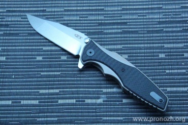   Zero Tolerance ZT0393BRZ, Satin Finish Blade, Bronze Titanium / Black G-10 Handle