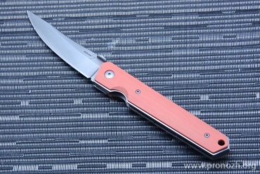   Boker Plus Kwaiken, Stonewashed Blade, Orange G-10 Handle