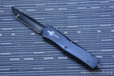      Microtech Combat Troodon S/E, Satin DLC Elmax, Hefted 6061-T6 Aluminum w/Ringed Hardware