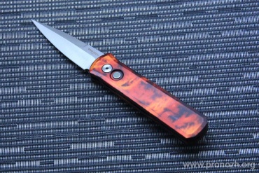    Pro-Tech Godson Del Fuego, Satin Finish Blade