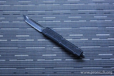      Microtech Makora T/E, Signature Series, Tactical Full Serrated, Nickel Boron Internals