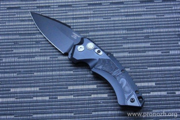    Hogue EX-A05 3.5" Tactical Auto, Black Cerakote Blade, Black Aluminum Handle with G10 Inserts Handle