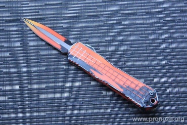      Heretic Knives Manticore-E D/E, Orange Cel Shade