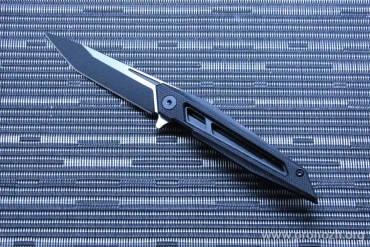   Brous Blade Gaviton, 2-Tone Black / Satin Blade