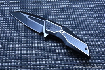   Brous Blade Recluse, 2-Tone Black / Satin Blade
