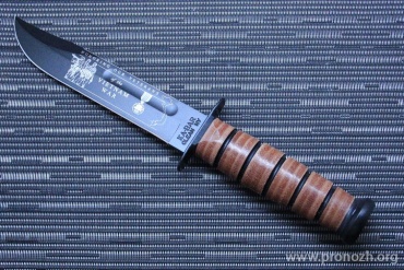    KA-BAR Army Vietnam, 1095 Carbon Steel, Leather Sheath
