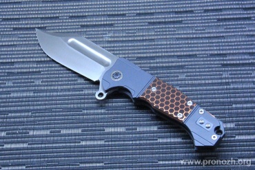 �������� ��� Andre de Villiers Badlands 2 Titanium Inlay HoneyComb, Satin Blade, S35VN Steel