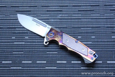 �������� ��� Andre de Villiers Ratel Satin, Titanium Inlay Black / Red Carbom Fiber Handle