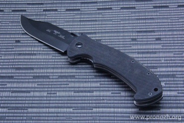   Emerson CQC-13 (Close Quarters Combat - Model 13), DLC Coated Blade, Black G-10 Handle