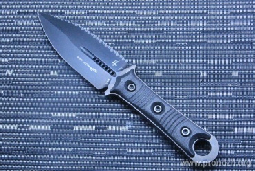   Microtech Borka Blades SBD Signature Series, DLC Standard, Carbon Fiber Handles