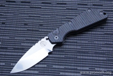    Pro-Tech  Pro-Strider SnG Auto, Satin Finish Blade, Titanium Handle