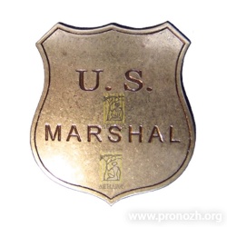 Значок U.S.Marshal