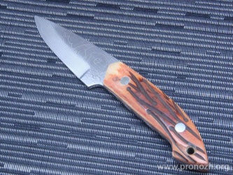   Maruyoshi M-80 by Saji Takeshi, VG-10 Core Forged with Nickel Damascus, Stag Bone Handle