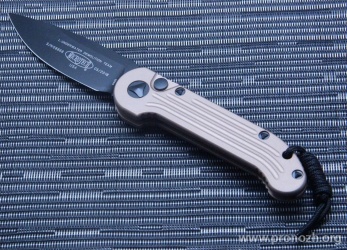    Microtech Large UDT (Underwater Demolition Team), Tan Milled Aluminum Handles