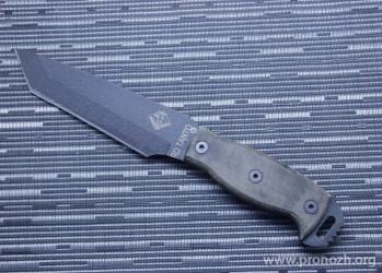   Ontario Ranger RD Tanto Black Micarta Handles