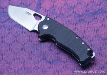   CRKT Batum Compact, Satin Finish Blade, Plain Edge, Stainless Steel / G10 Handle