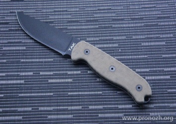 Фиксированный нож Ontario TAK-1 Canvas Micarta