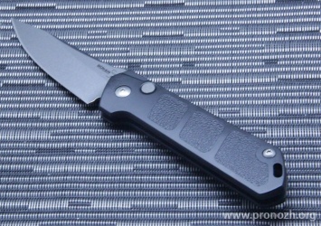    Boker Plus Kihon Auto, Stonewash Blade