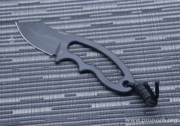 Фиксированный нож Hogue EX-F03 Clip Point, Stone-Tumbled Blade