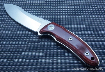   Katz  Kagemusha, Satin Finish,  Cherrywood Handle, Leather Sheath