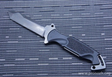 Фиксированный нож Remington  Zulu I, Tanto, DLC Coating Blade, Black G-10 Handle