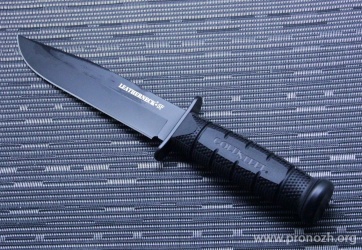   Cold Steel  Leatherneck SF Clip Point, Teflon Coated Blade, D2 Tool Steel, Black Kraton Handle