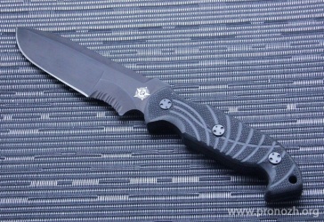   Remington  Tango II, Drop Point, Military Coated Blade, Black G-10 Handle