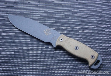   Ontario RD-6, Tan Canvas Micarta Handle