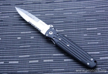   Gerber Applegate-Fairbairn Covert Folder, Bead Blasted Blade, Black GFN Handle