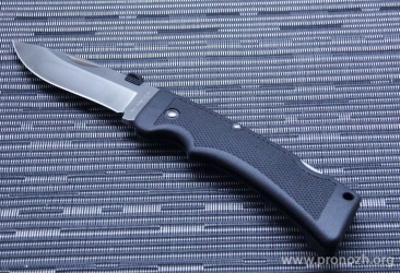 Складной нож  Katz  Black Kat Drop Point, Kraton Handle