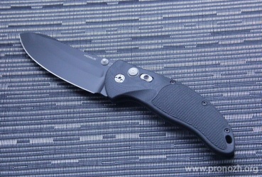   Hogue EX-04 4" Upswept, Black Blade, Black G-Mascus Handle