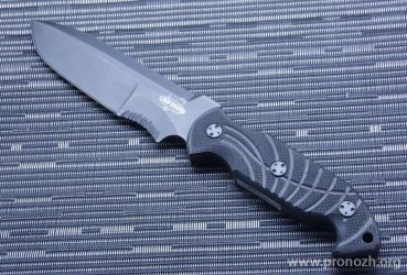 Фиксированный нож Remington  Tango II, Drop Point, DLC Coating Blade, Black G-10 Handle