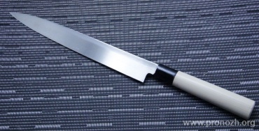   KANETSUNE Yanagiba 270mm, Magnolia Handle