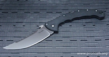   Cold Steel Talwar 5.5, Satin Finish  Aus-8A  Steel, Black G-10 Handle