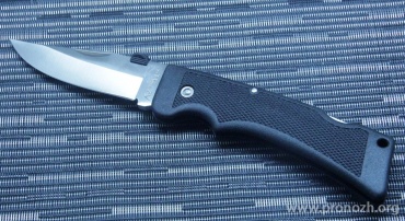    Katz  Black Kat Clip Point, Kraton Handle