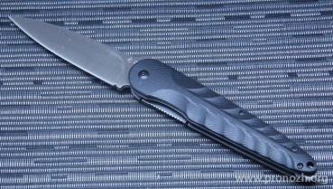 Складной нож Hikari Knives, Tactical Mino Kami, Black G-10 Handles, Satin Finish D2 Tool Steel