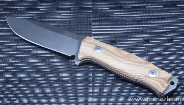   Lion Steel M-5, Satin Finish Blade, Olivewood Handle