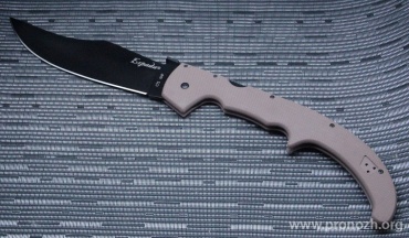   Cold Steel  Extra Large Espada, Carpenter CTS XHP Steel, DLC Coating Blade, Flat Dark Earth G-10 Handle