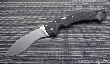   Cold Steel Rajah II, Stonewashed Blade, Cartpenter CTS  BD1 Steel, Black Grivory  Handle