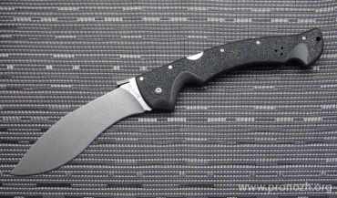   Cold Steel Rajah II, Stonewashed Blade, Cartpenter CTS  BD1 Steel, Black Grivory  Handle