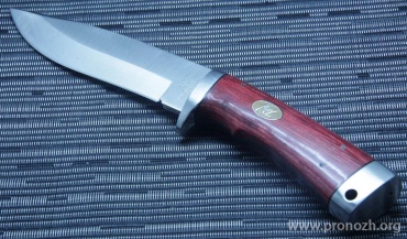   Katz Lion King, Satin Finish,  Cherrywood Handle, Leather Sheath