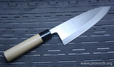   KANETSUNE Deba 210mm, Magnolia Handle