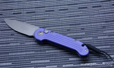    Microtech Large UDT (Underwater Demolition Team), Purple Milled Aluminum Handles, Bronze Blade