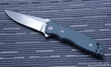    Fantoni  HB01 Large, Stonewash Blade, Crucible CPM S30V Steel, Dark Green G-10 Handle